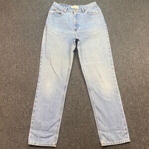 Jones Sport Jeans Sz 10 Womens Light Wash High Waisted Straight Leg 90s Skater